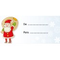 Name stickers papai noel