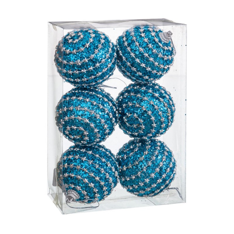 Bolas de poliestireno turquesa s 6 6 x 6 x 6 cm