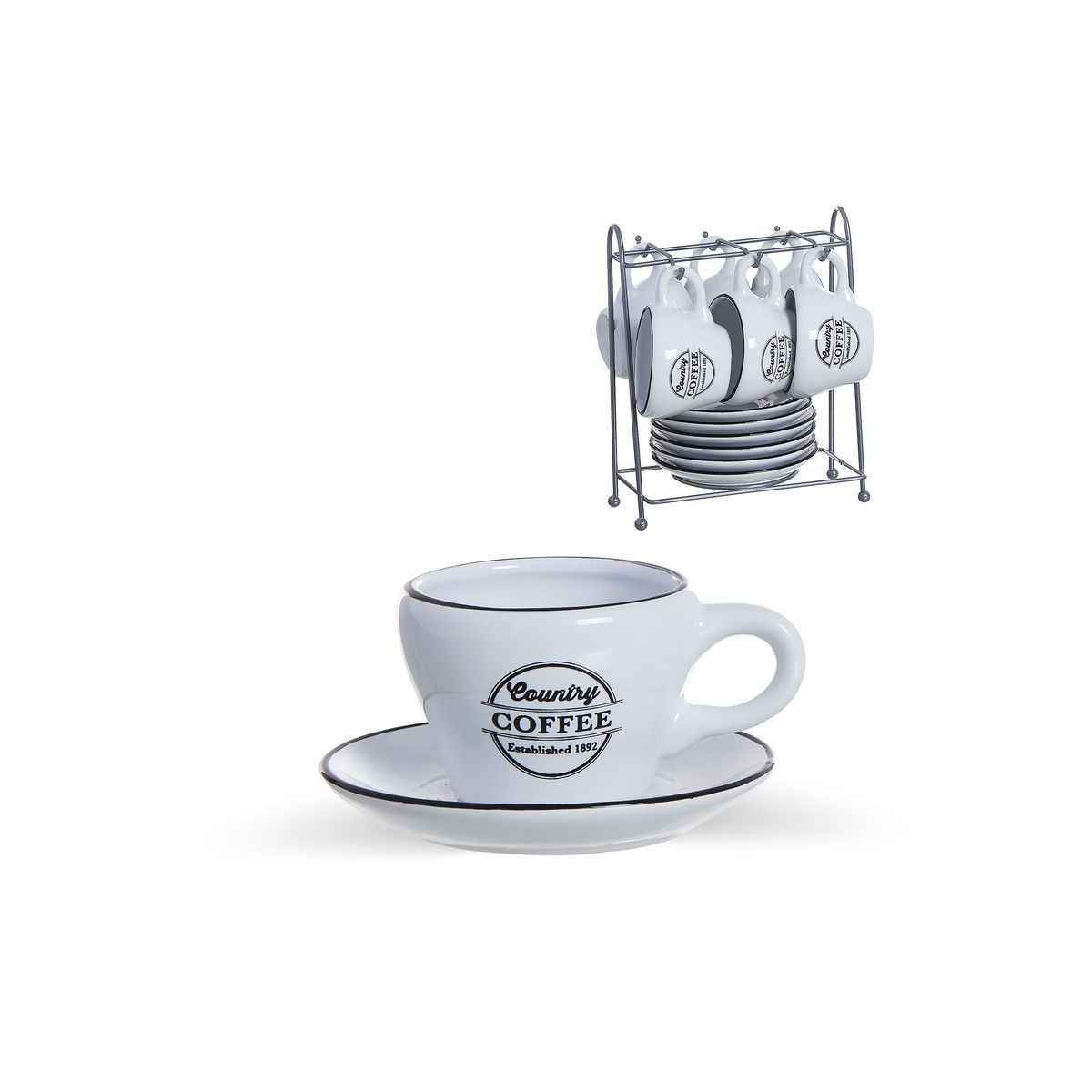 Conjunto de café 6x100ml weston