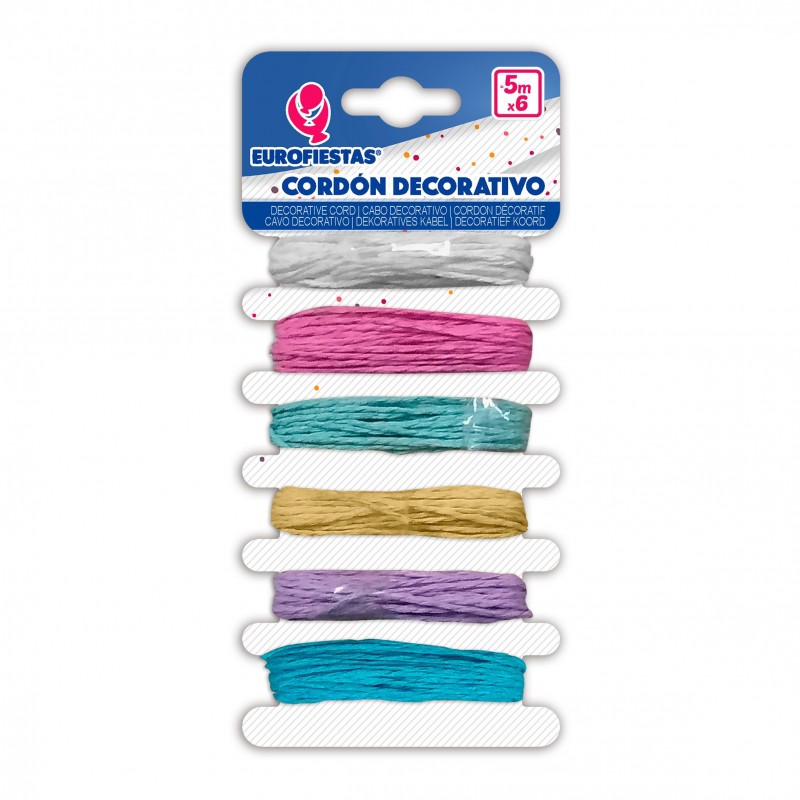 Cord 1 5mm 5m 6 color.light