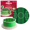 Bolo de futebol disco comestível 16cm zero azf