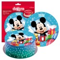 Disco comestível bolo mickey presentes zero 20cm