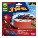 Disco de bolo comestível homem aranha 16cm zero azf