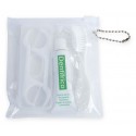 Conjunto dental com bolsa branca