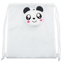 Mochila dobrável do urso panda