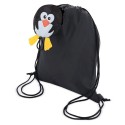 Mochila dobrável de pinguim