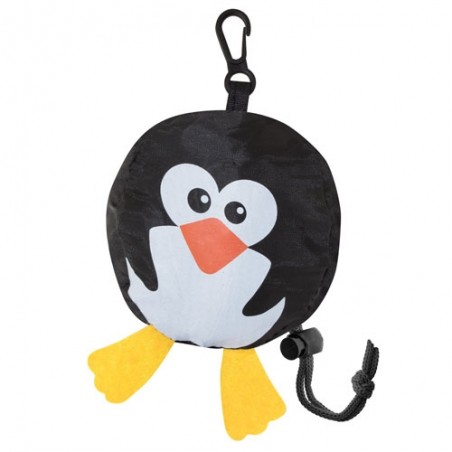 Mochila dobrável de pinguim