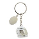 Jorge metal helmet keychain