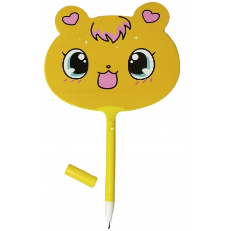 Caneta pai pai kawaii em forma de animal