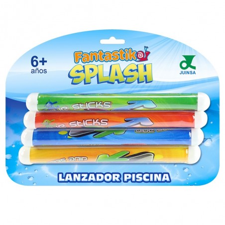 Conjunto de 4 bastões lançadores para piscinas