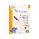 Livro educativo 32 pg (somas matemática contagem tempo) brinquedo