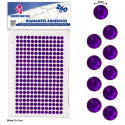 260 diamantes adesivos med roxo