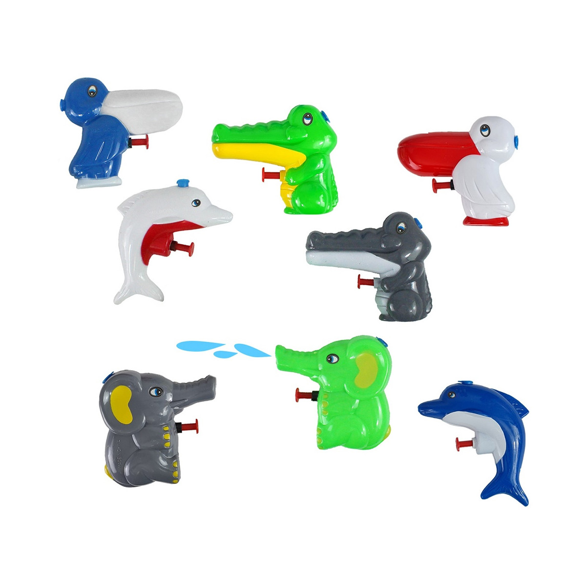 Pistola de água divertida em forma de animal para brincar