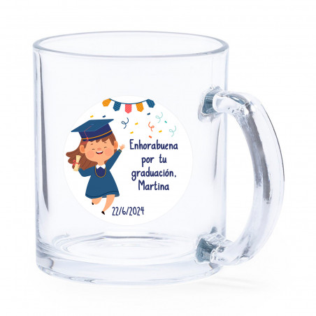 adesivo graduacao infantil personalizado