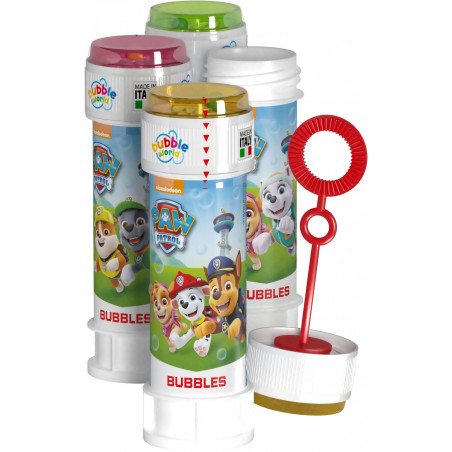 Saco de doces e pompero paw patrol com etiqueta personalizada