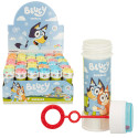 Bolsa para colorir infantil com pompero Bluey e bingo