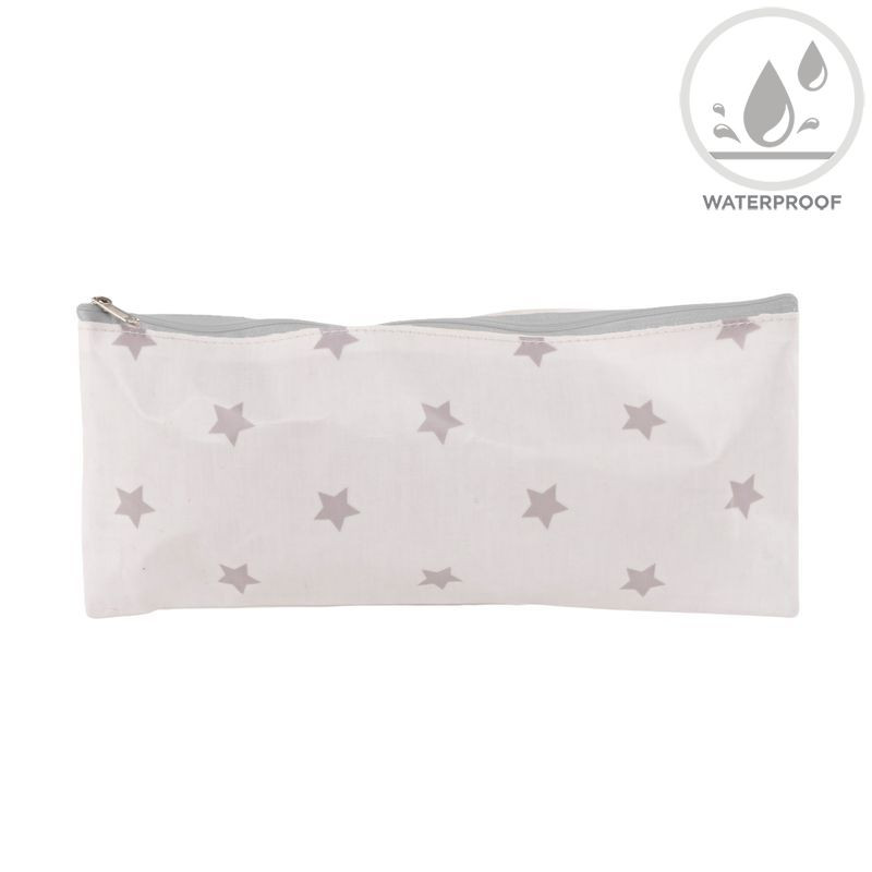 Bolsa de toalete impermeável com estrelas