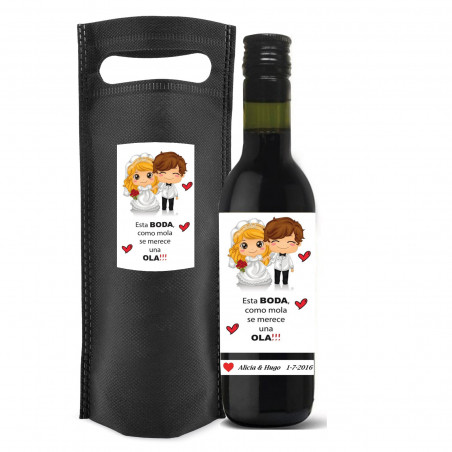 vinho personalizado presente casamento