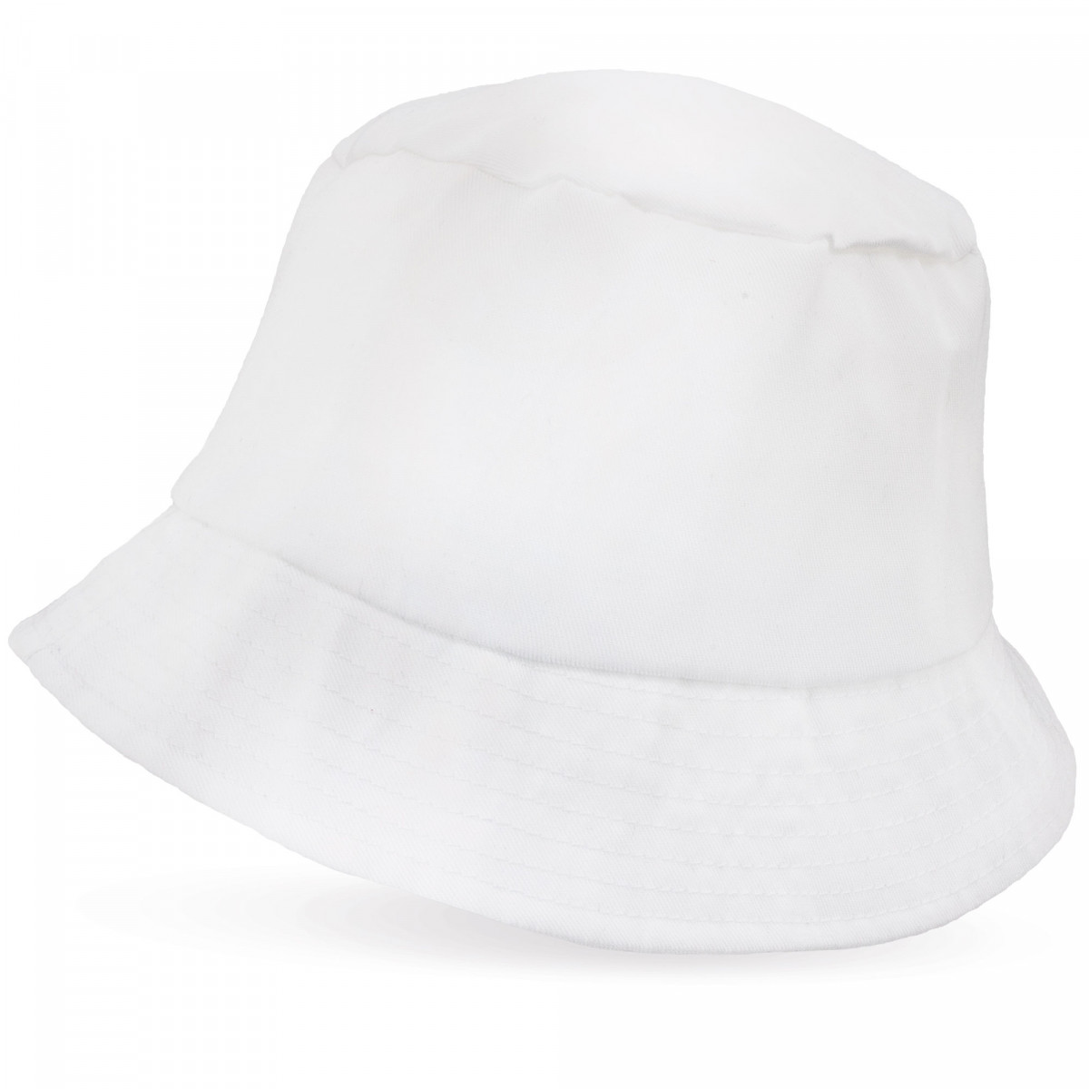 Chapéu de pescador branco para o verão - Chapéu Bob