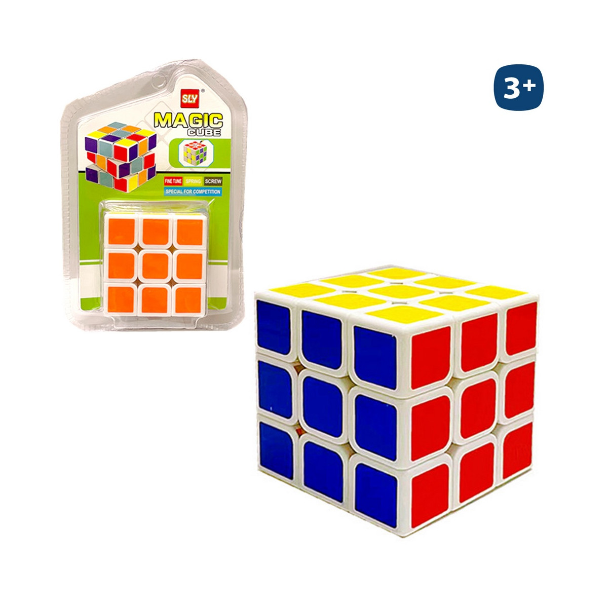 Jogo de habilidade magic rubik s cube para crianças e adultos