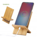 Suporte para celular em bambu de duas peças - Suporte protok