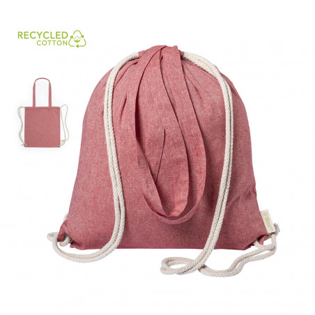 Mochila de corda com alças de várias cores - Mochila Fenin