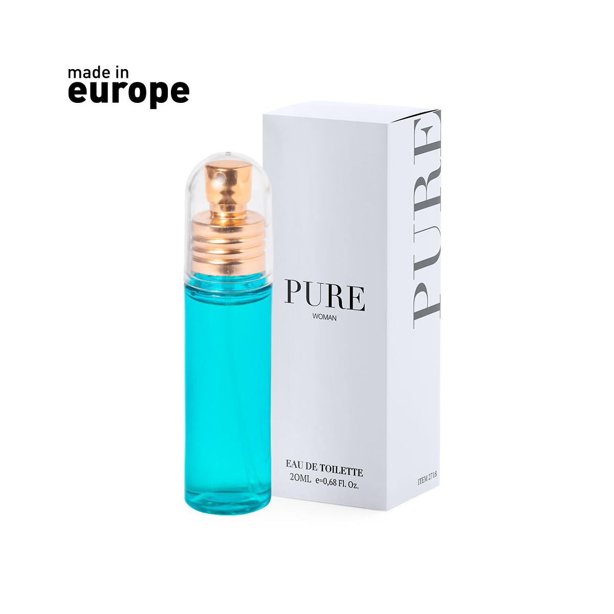 Perfume feminino em spray Eau De Toilette Pure Woman 20ml. - Steclers Eau de Toilette para mulheres