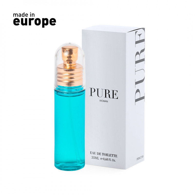 Perfume feminino em spray Eau De Toilette Pure Woman 20ml.