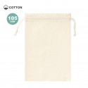 Saco 100% algodão branco tamanho 30x45 com fecho de cordão - Bolsa Miley