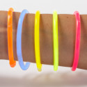 Pulseira fluorescente neon em diversas cores para festas e entretenimento - Pulseira Luminosa Vexa