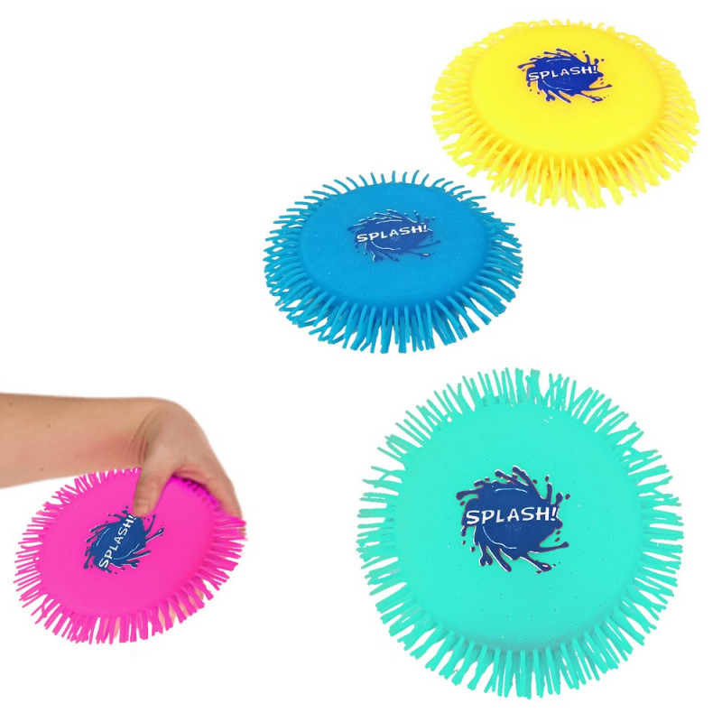 Frisbee para brincar ao ar livre com água