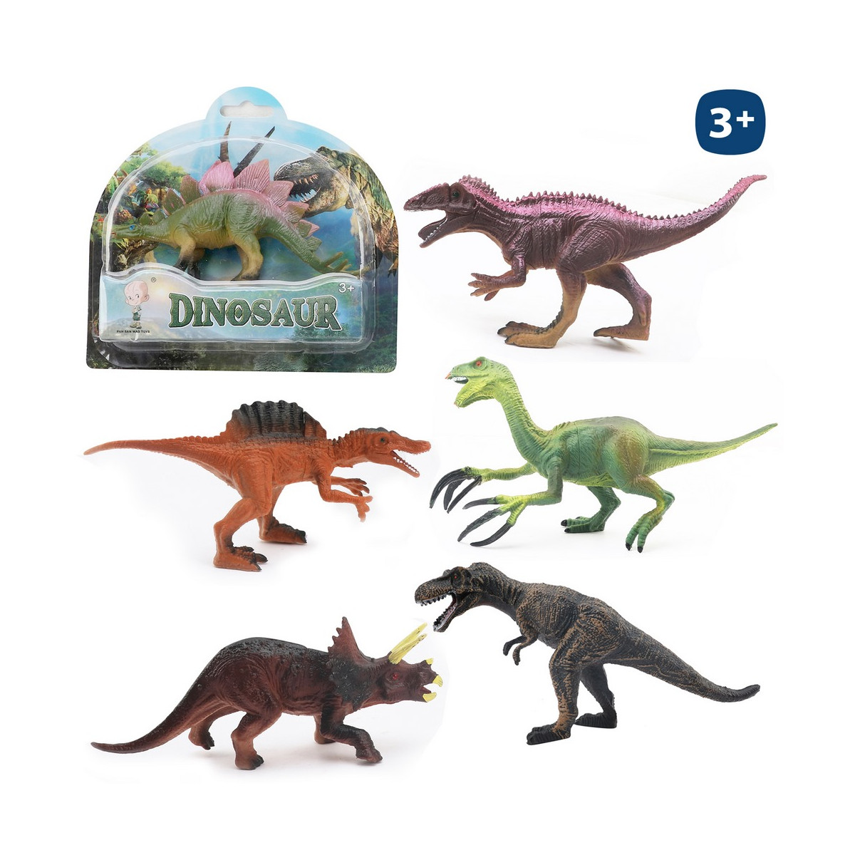 Boneco de dinossauro para dar de presente