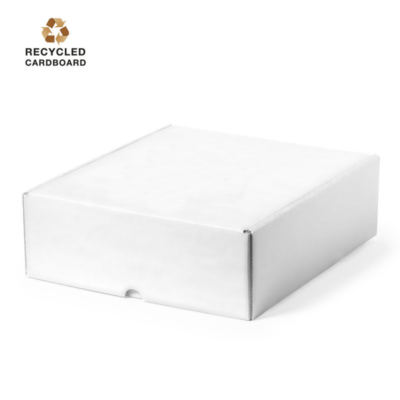 Caixa de presente de papelão branco XL