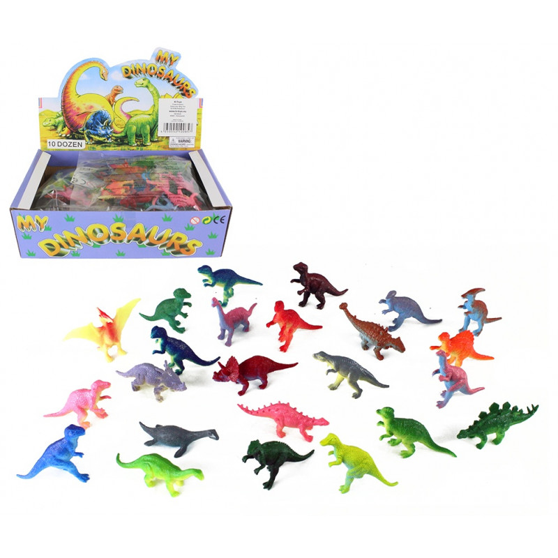 Pequeno dinossauro de brinquedo