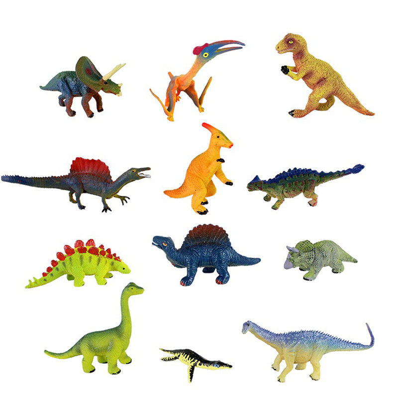 Pequeno dinossauro de brinquedo