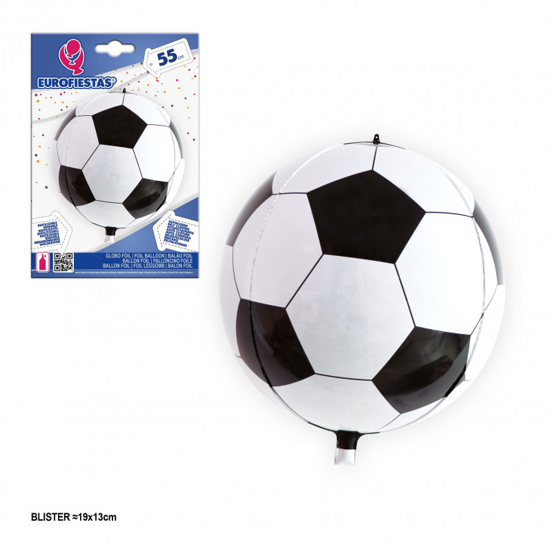 Balão bola de futebol de 55 cm