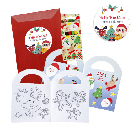 ima geladeira engracado papai noel apresentado envelope presente vermelho adesivo personalizar detalhes