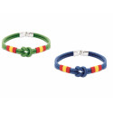 Pulseira masculina de corda com nó de marinheiro