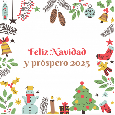 Acessórios de papelaria com adesivo de natal personalizável