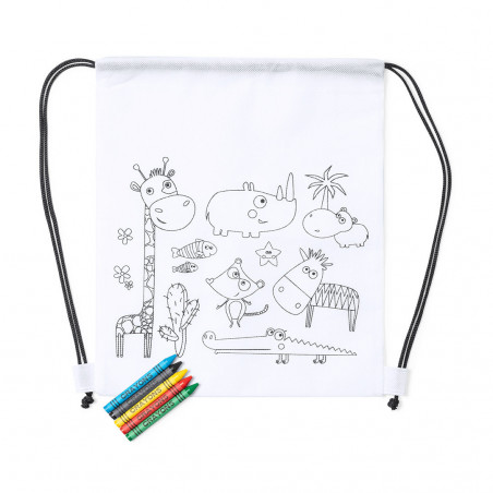 Mochila para colorir infantil - Mochila para colorir infantil