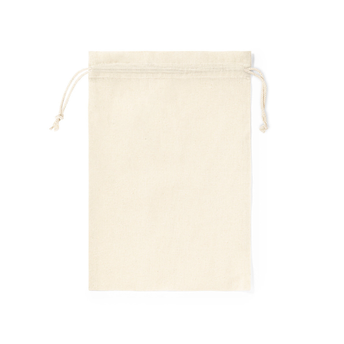 Saco 100% algodão branco tamanho 30x45 com fecho de cordão