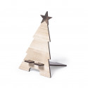 Suporte de mesa para telefone em forma de árvore de natal