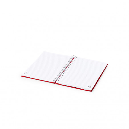 Caderno de anel a5 com capa dura