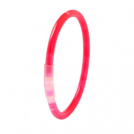 Pulseira fluorescente neon em diversas cores para festas e entretenimento