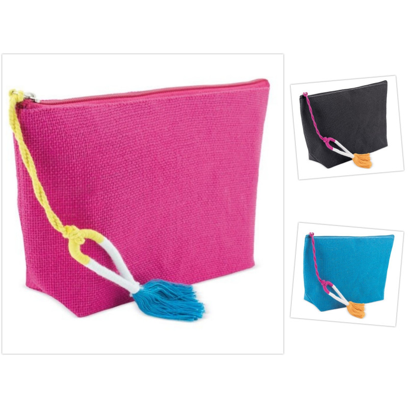 Bolsa laminada de higiene pessoal lipy jute