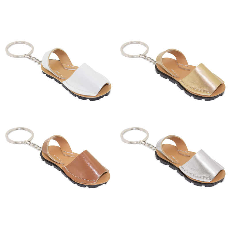 Porta chaves mini flip flop original e bonito para mulheres