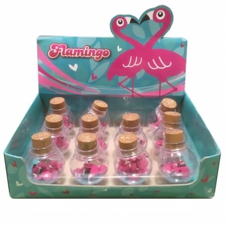 Barco com mini gengivas flamingo